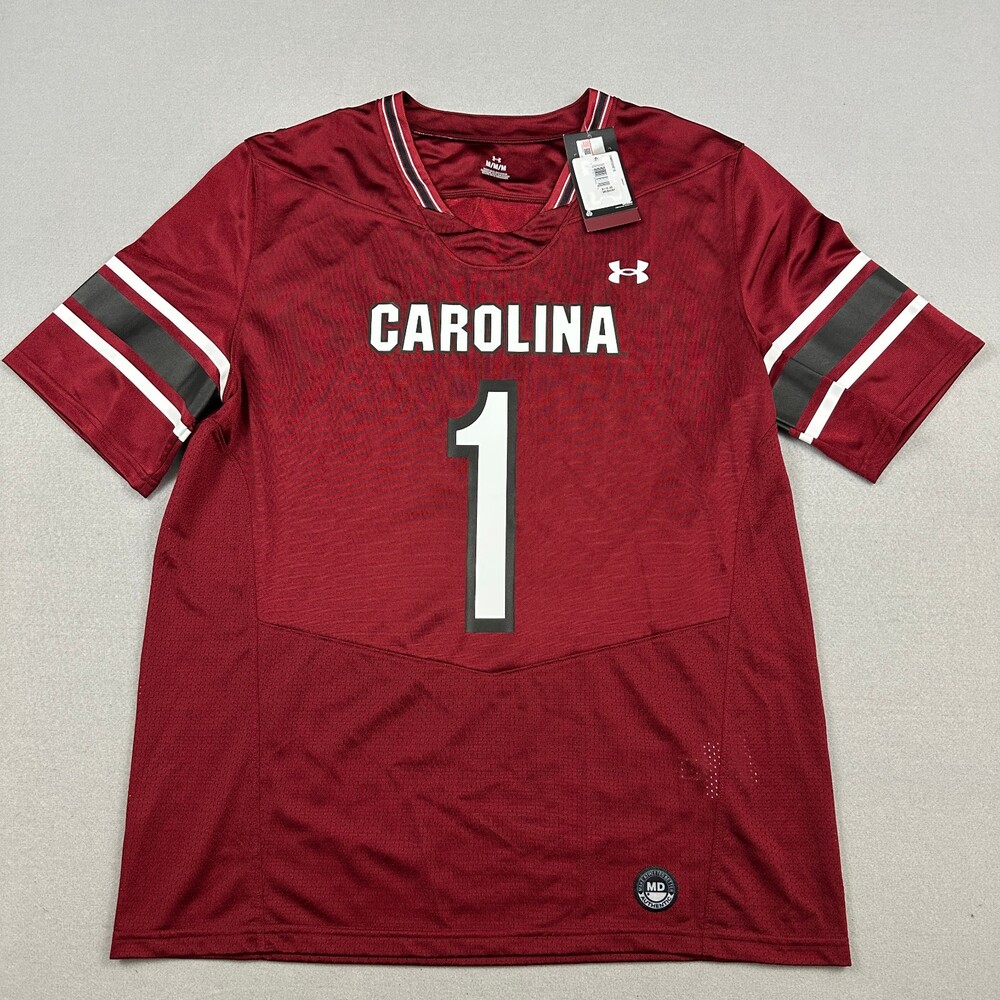 South Carolina Gamecocks Jersey Men Medium Garnet Under Armour Football M